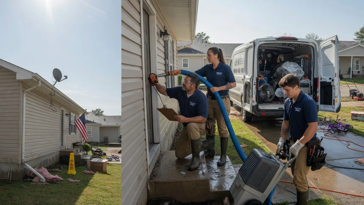 Ceiling Water Damage Restoration in Quincy, OH near me