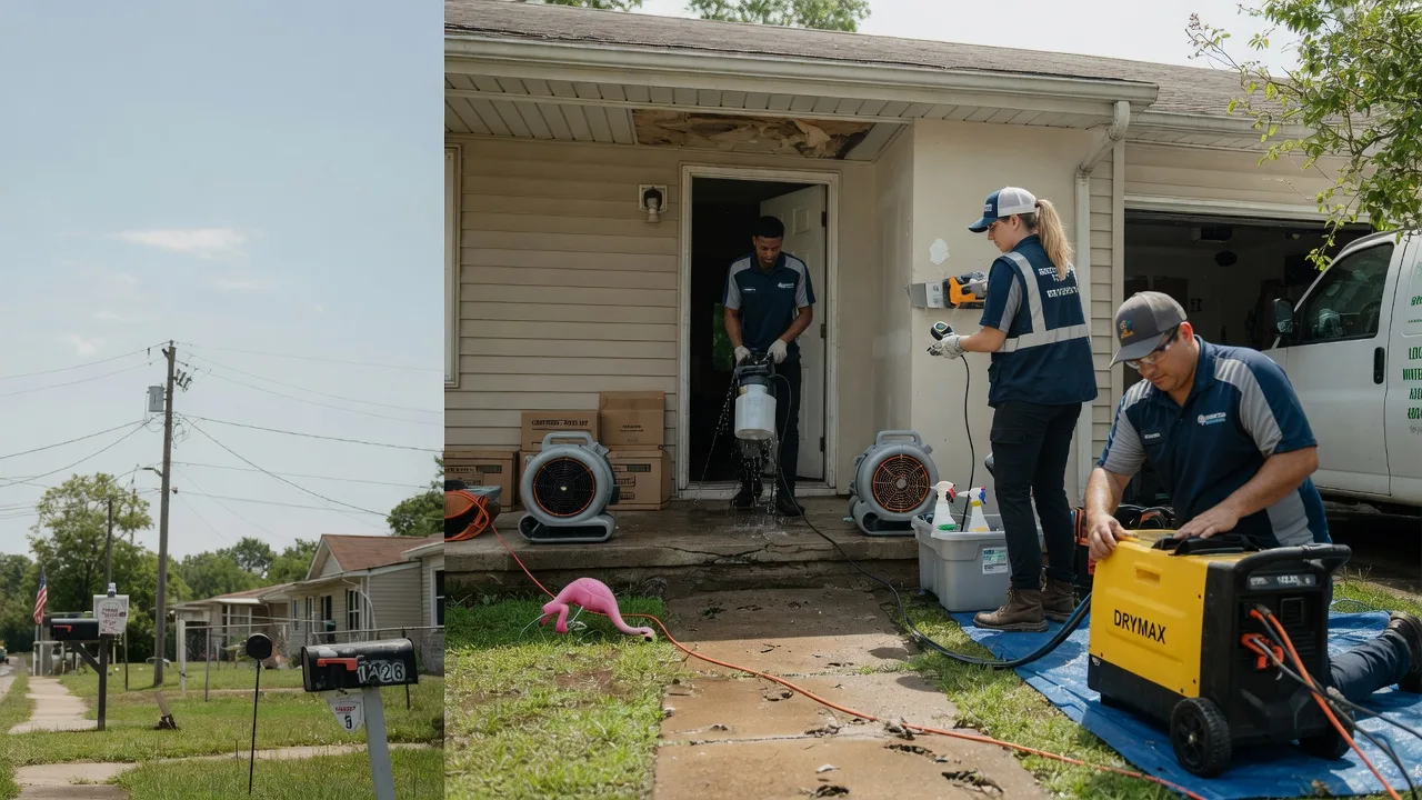 Storm Damage Water Removal in Quincy, OH near me